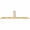 Ekena Millwork Portland Rough Sawn Timber Gable Bracket, Douglas Fir, 84"W x 31"H x 2"D x 6"F, 9/12 Pitch GBW084X31X0206POR00RDF - alternate 2